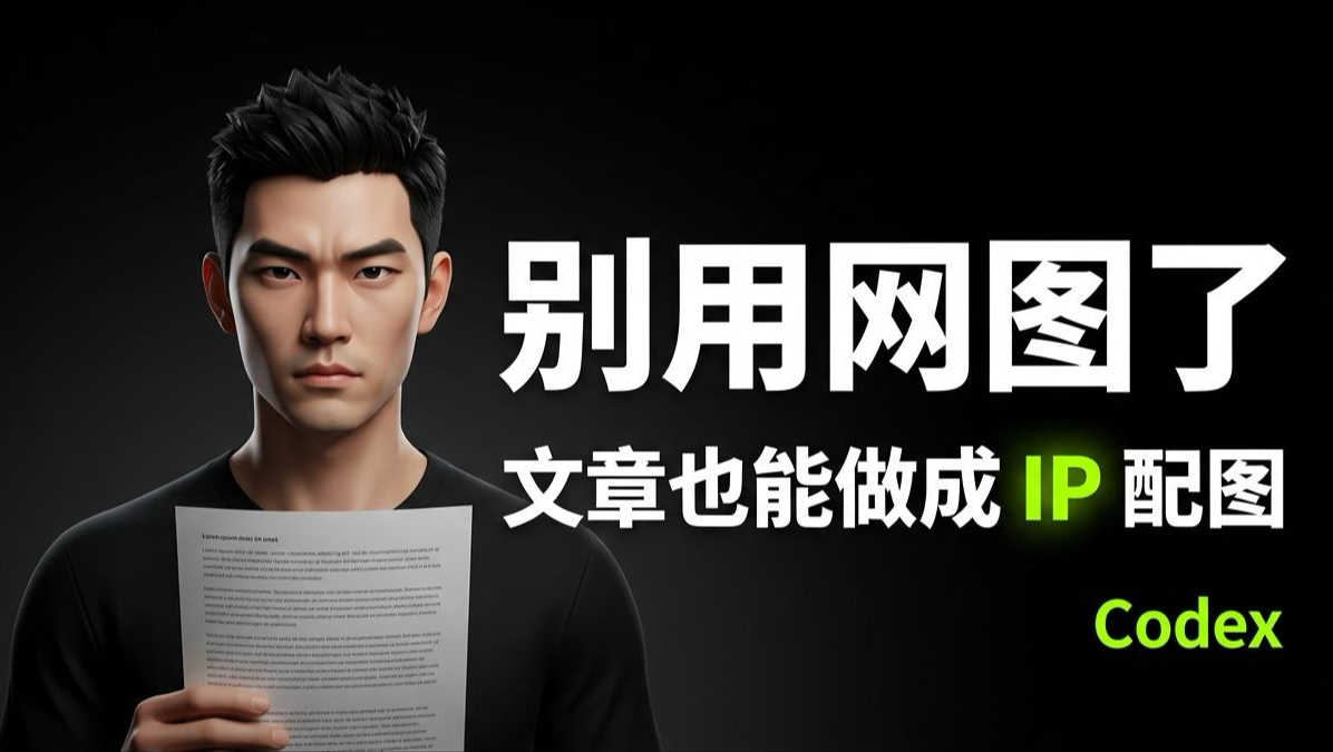 我把文章配图,练成了自己的 IP封面